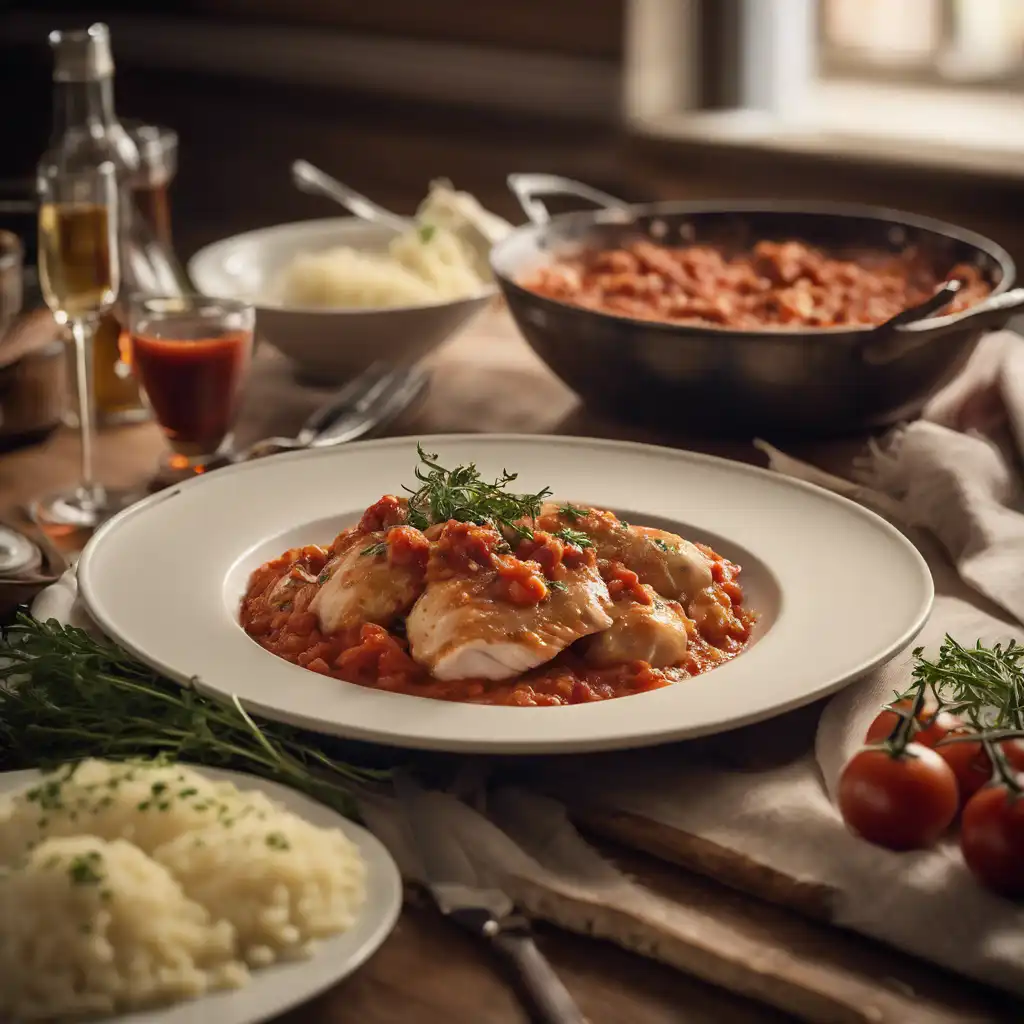 Pollo alla bolognese