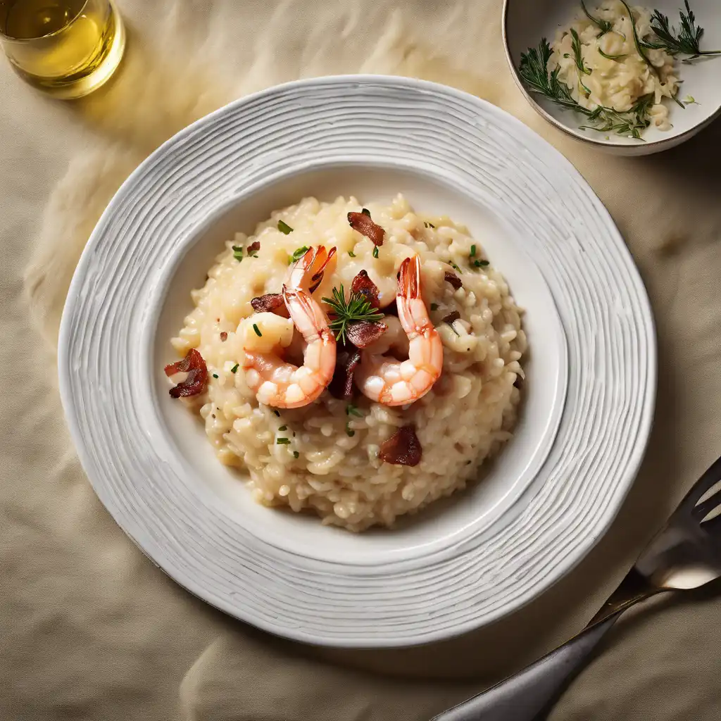 Risotto with Sausage and Shrimp