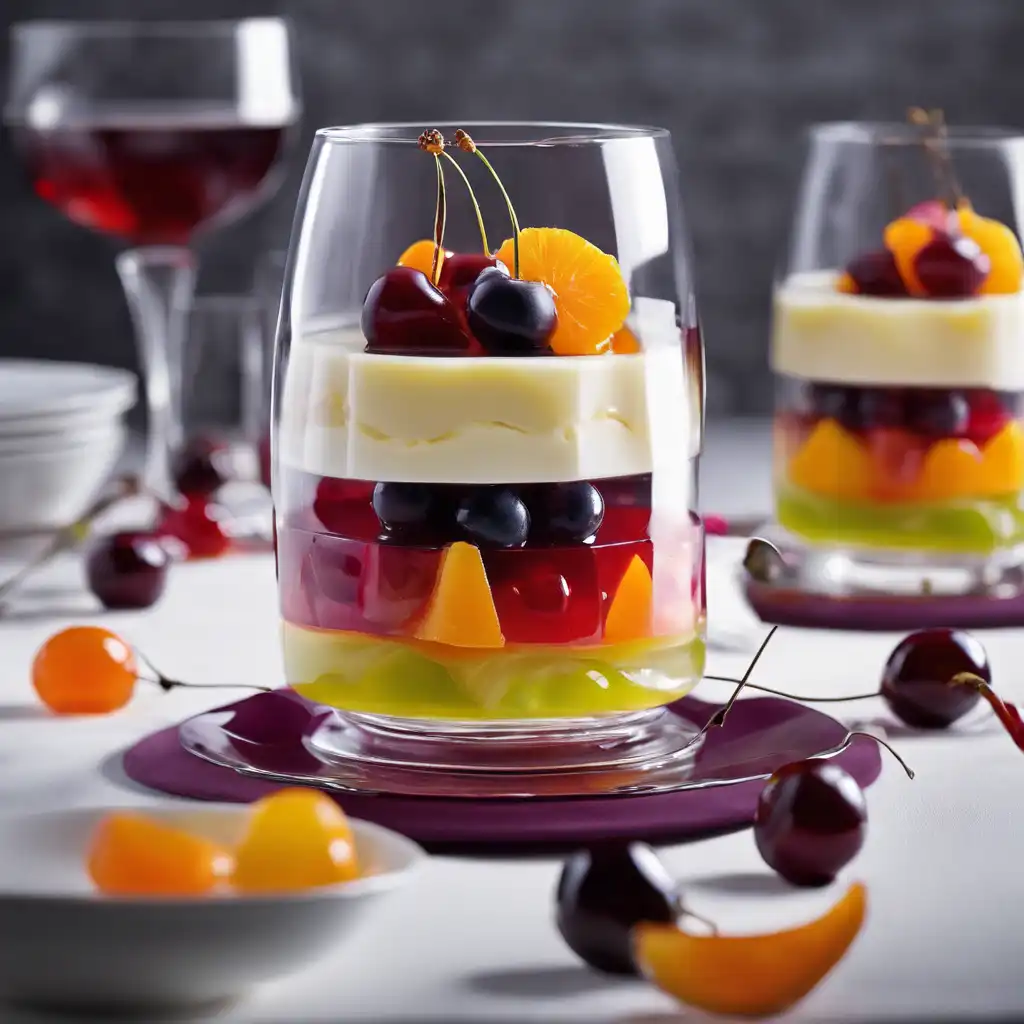 Jellied Fruit Parfait