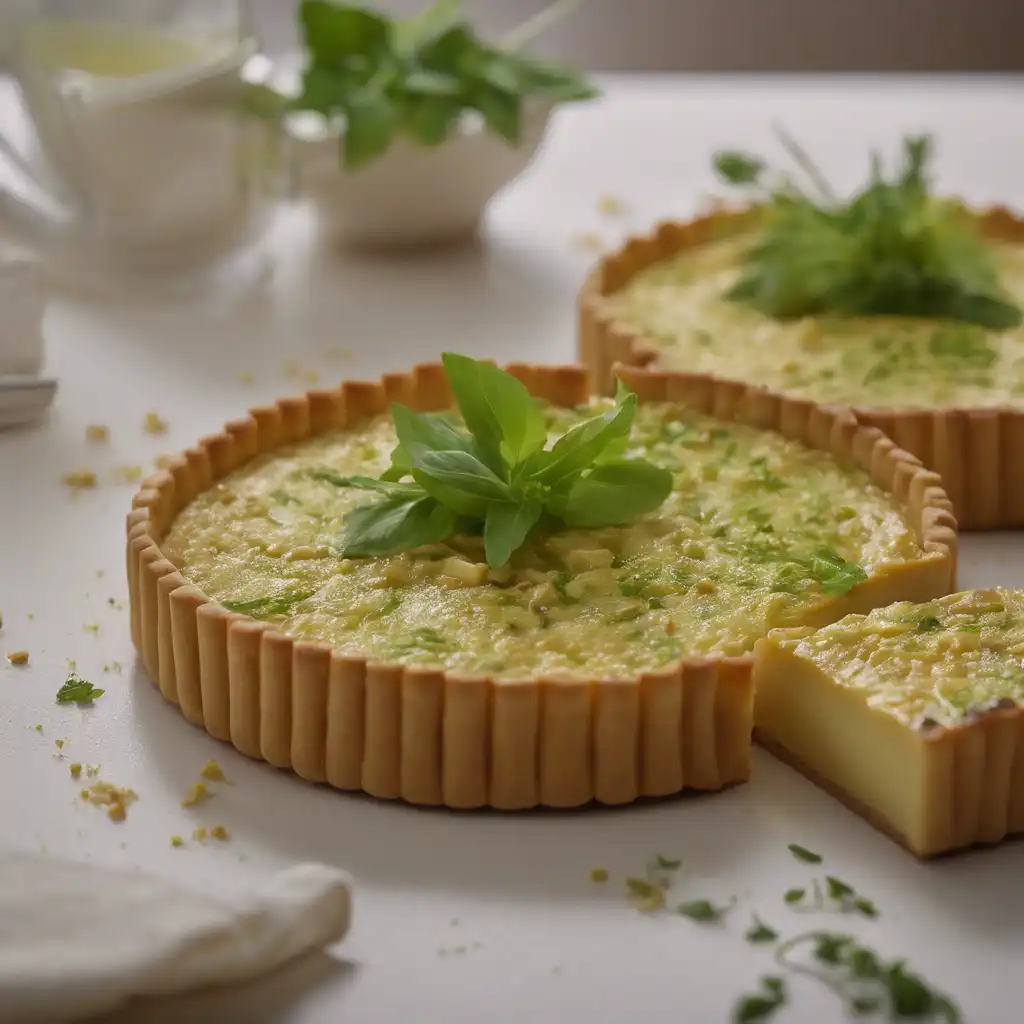 Tofu and Agrião Tart