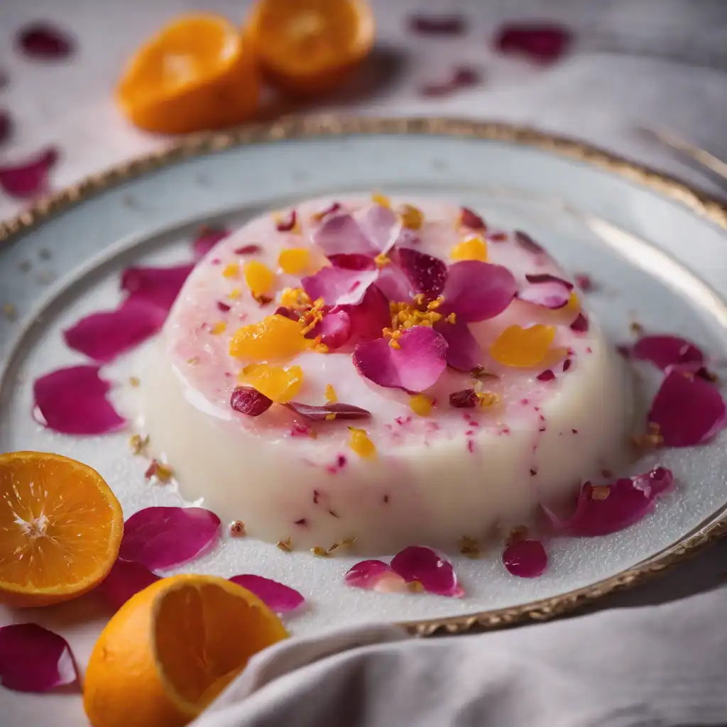 Rosewater Pudding