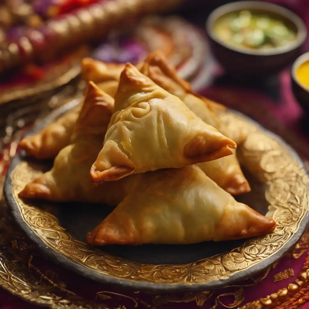 Samosa (Foliated Pastry with Meat and/or Vegetable Filling)