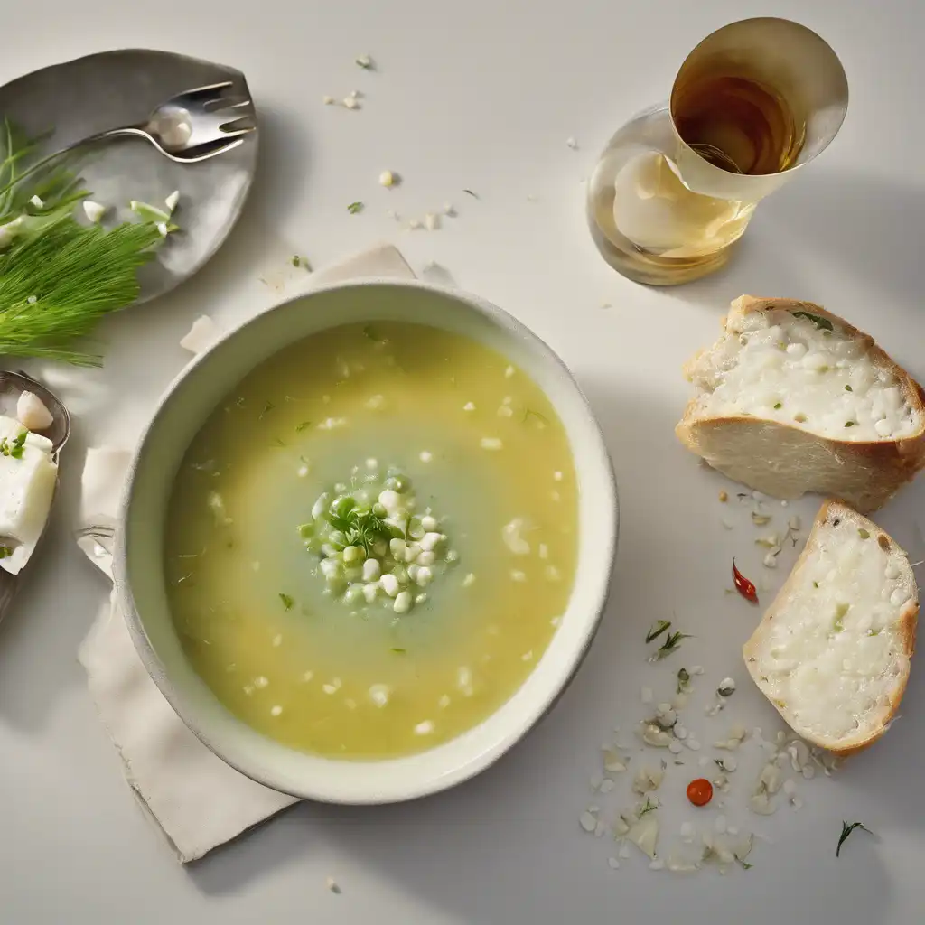 Salty and Roquefort Soup