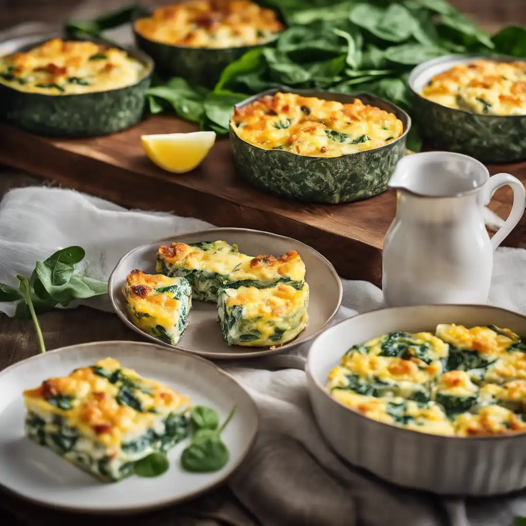 Fish and Spinach Frittatas