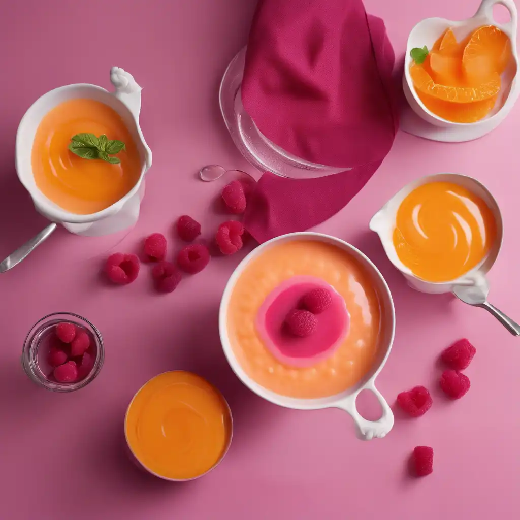 Foto de Orange and Raspberry Sorbet Soup Recipe