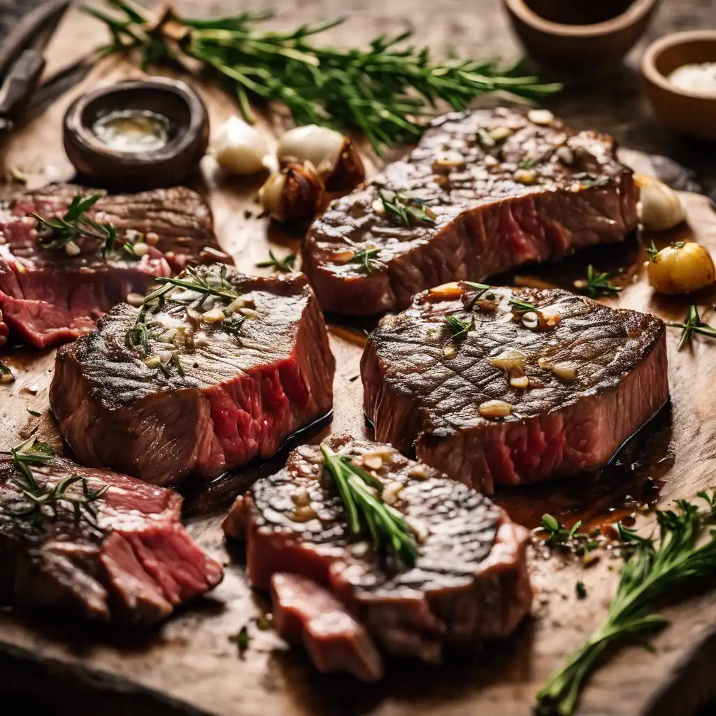 Mountain-Style Beef Steaks