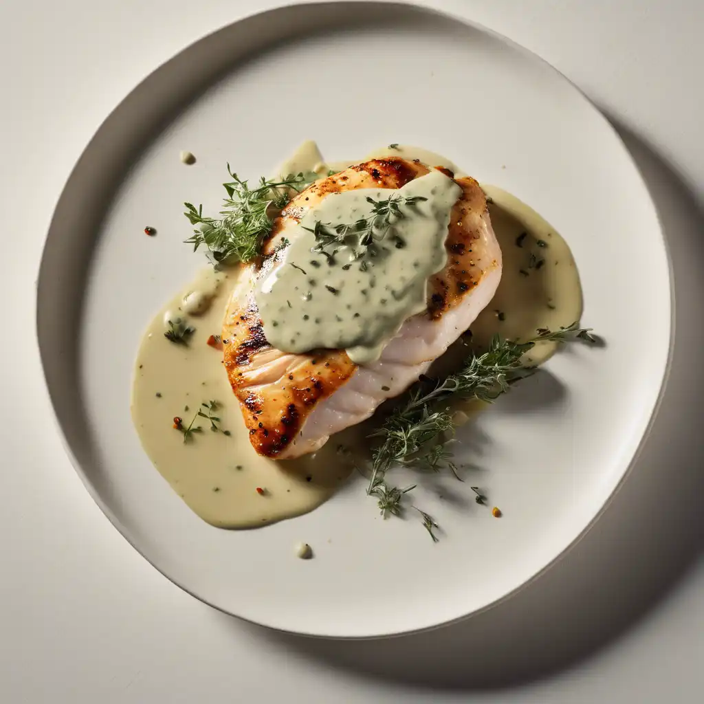 Chicken Breast with Creamy Herb Sauce