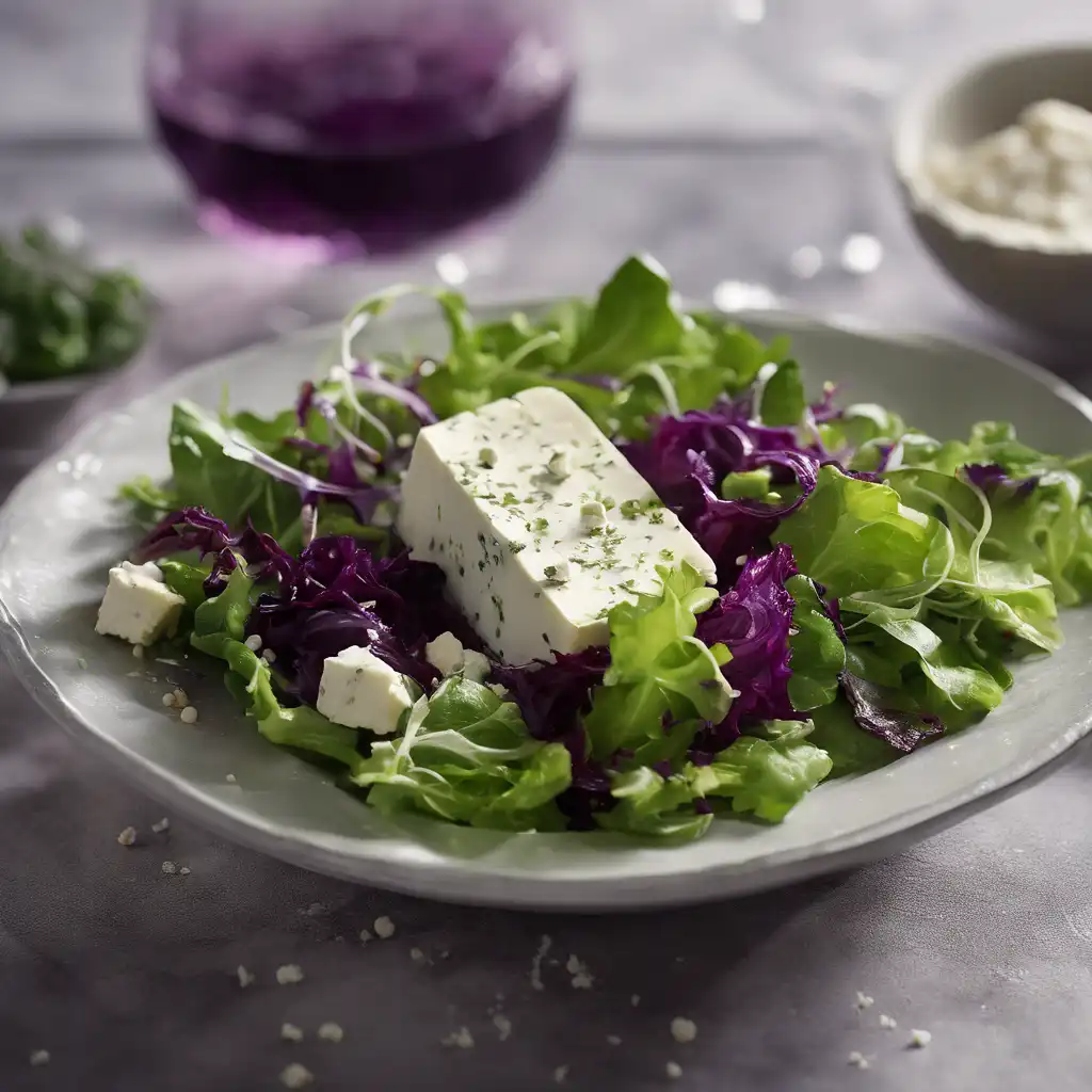 Green Salad with Goat's Milk Cheese