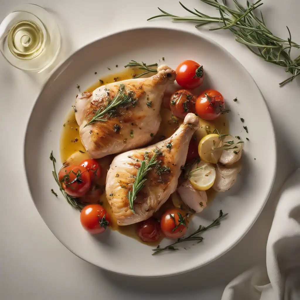 Chicken with White Wine