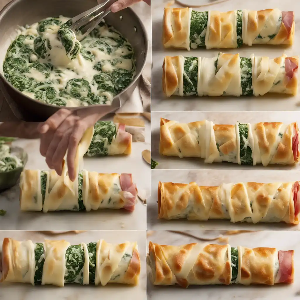 Spinach and Cheese Roll-Ups