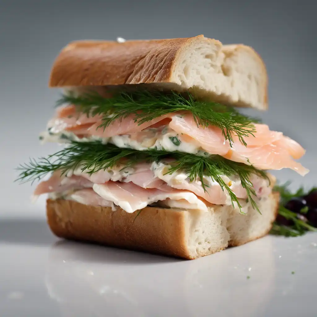 Foto de Smoked Trout Sandwich