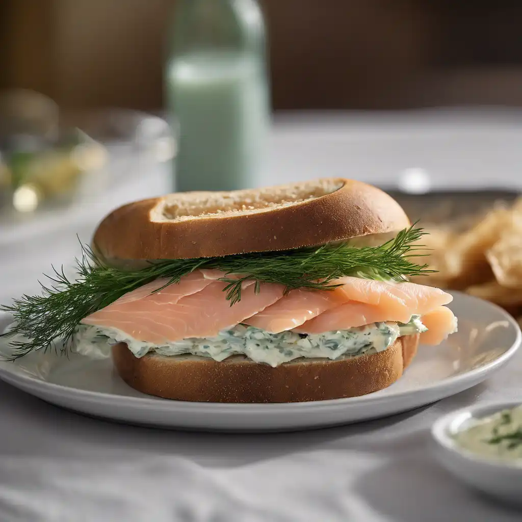 Smoked Trout Sandwich