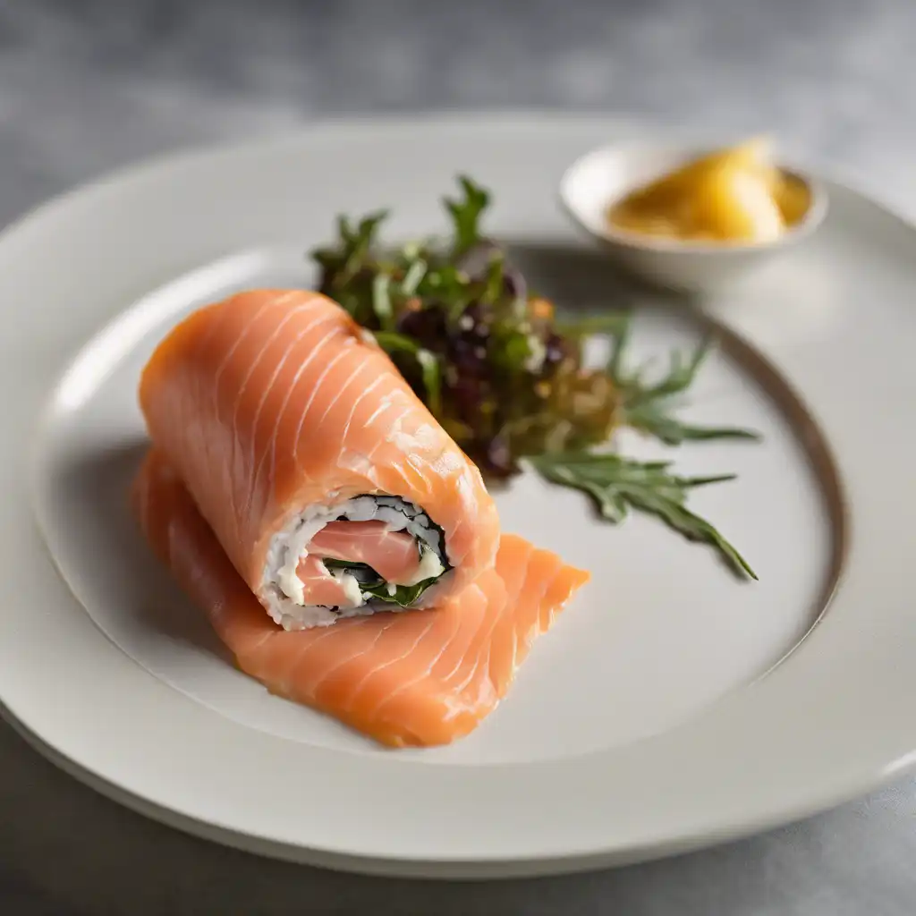 Smoked Salmon Roll