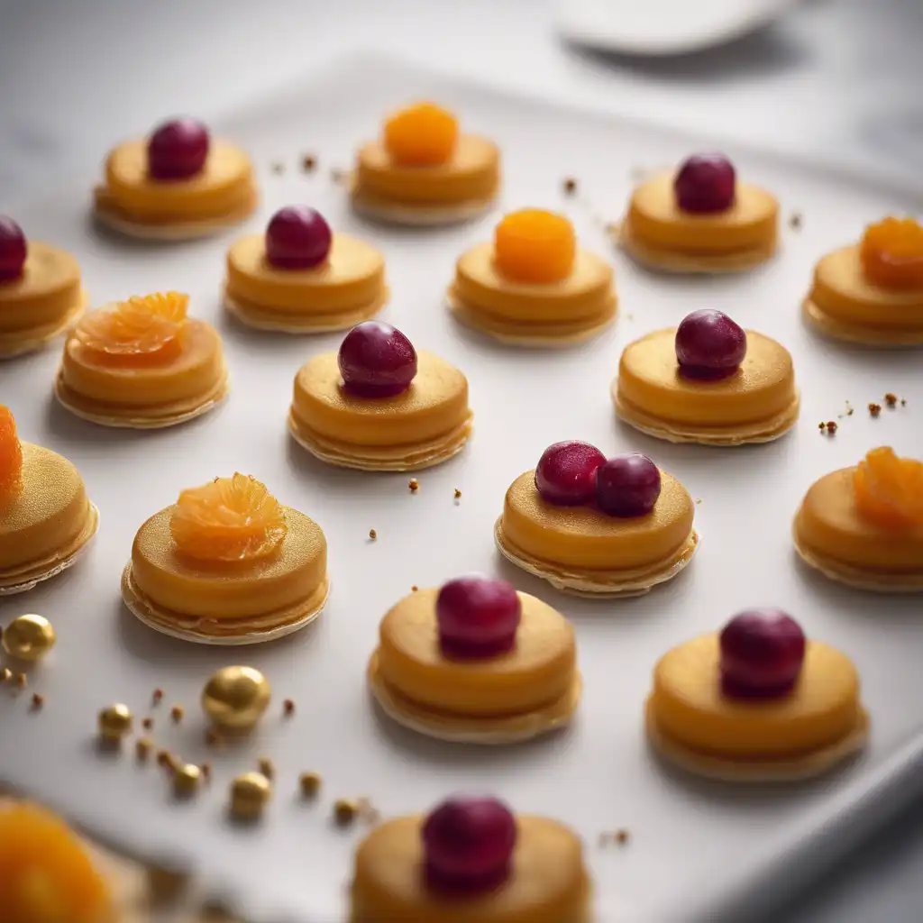 Golden Petit-Four