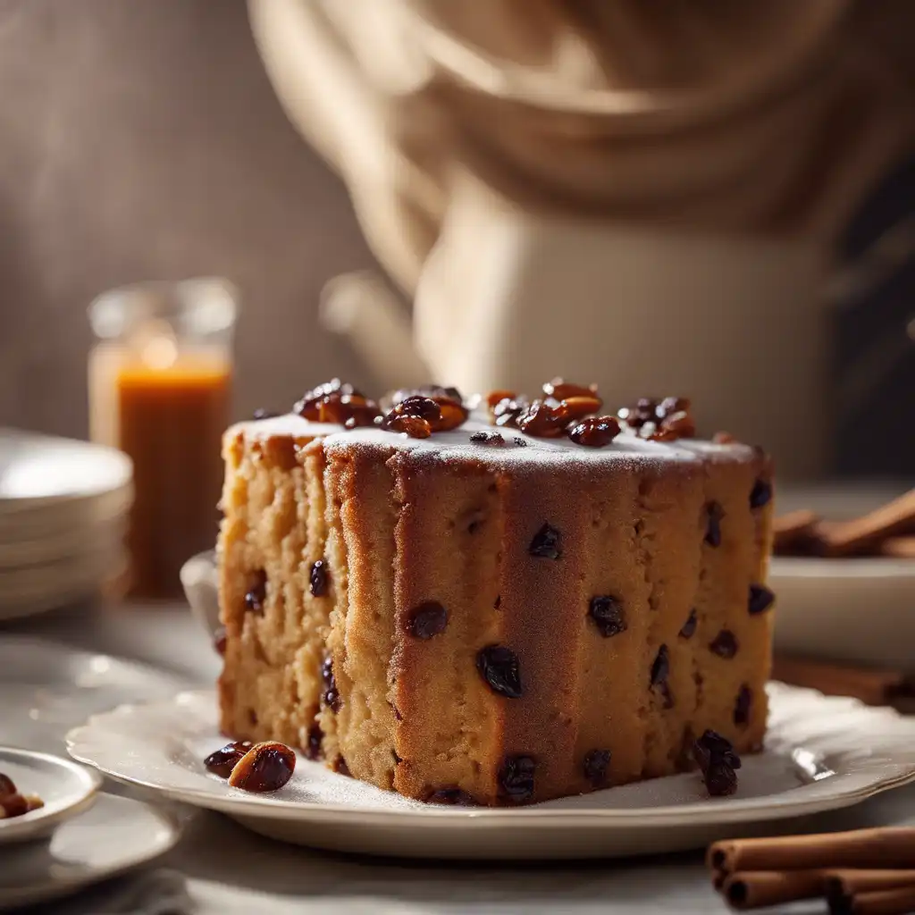 Cinnamon Cake with Raisins