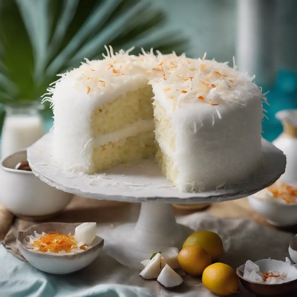 White Coconut Cake