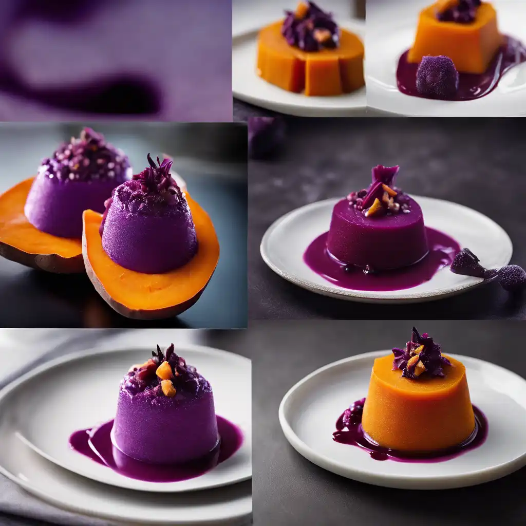 Sweet Potato Sweet Purple Dessert