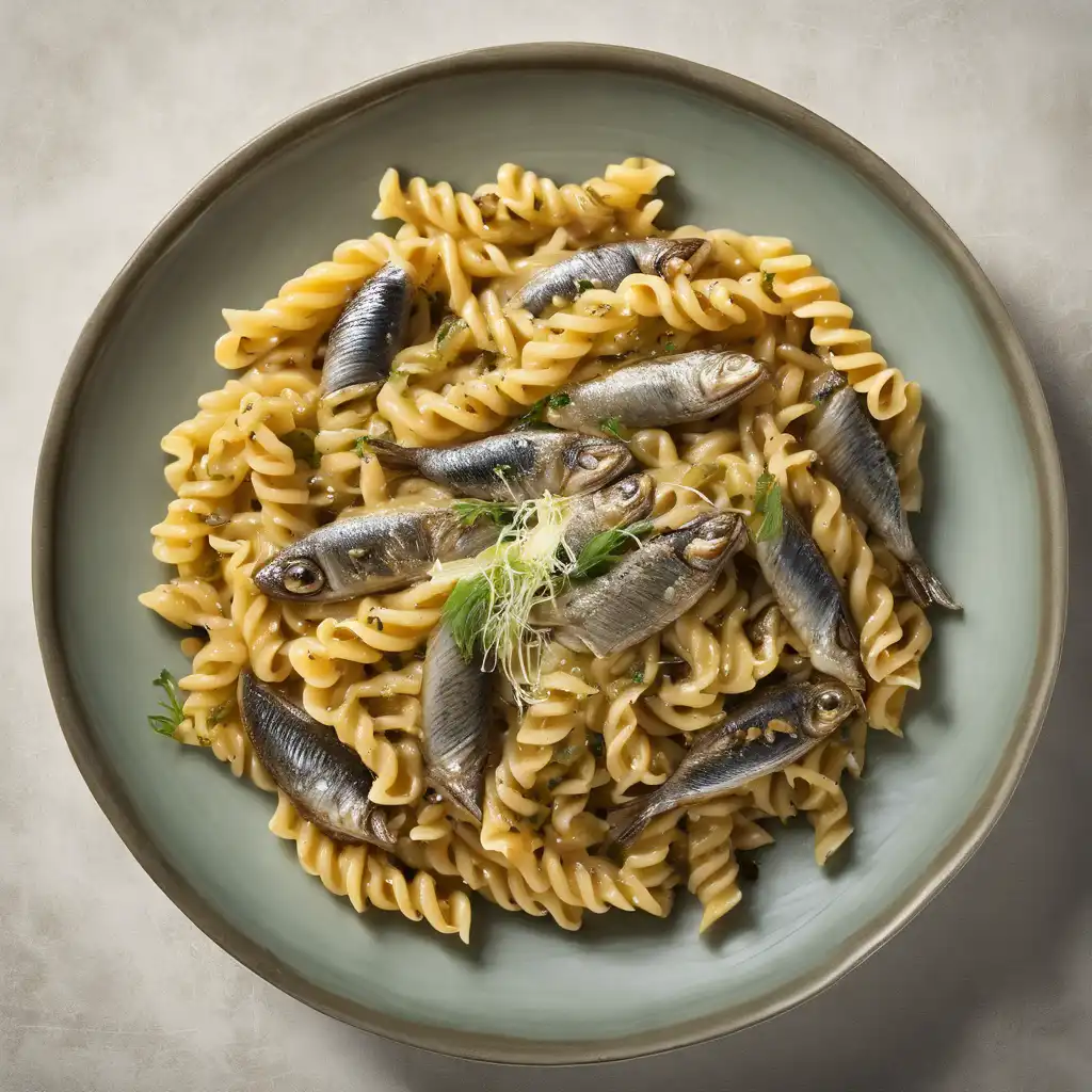 Fusilli with Sardines and Sweet Fennel