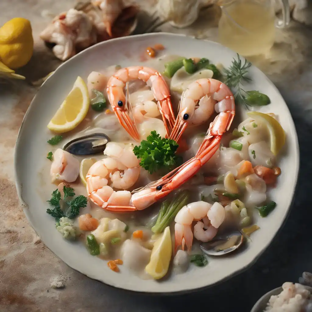 Shrimp in Shellfish Sauce