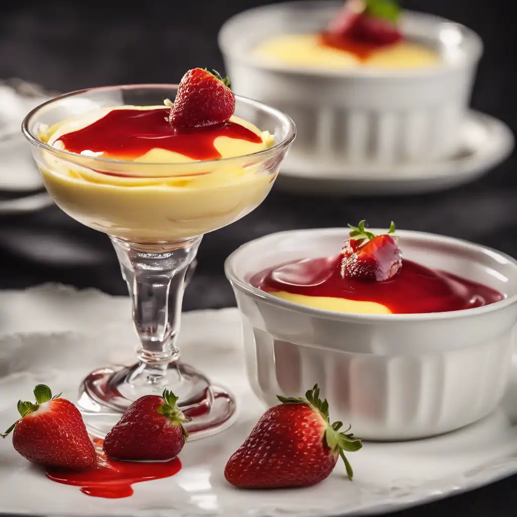 Creamy Pudding and Hot Custard