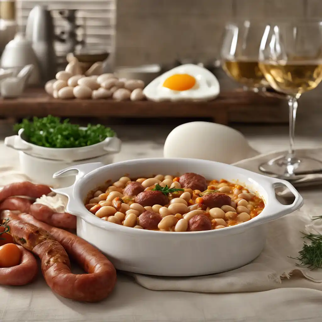 White Bean and Sausage Casserole