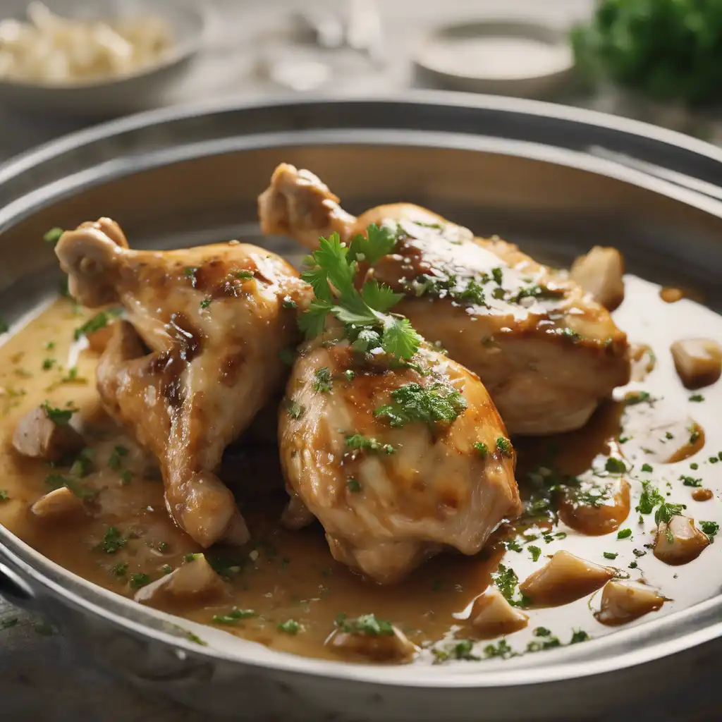 Chicken in Garlic Sauce