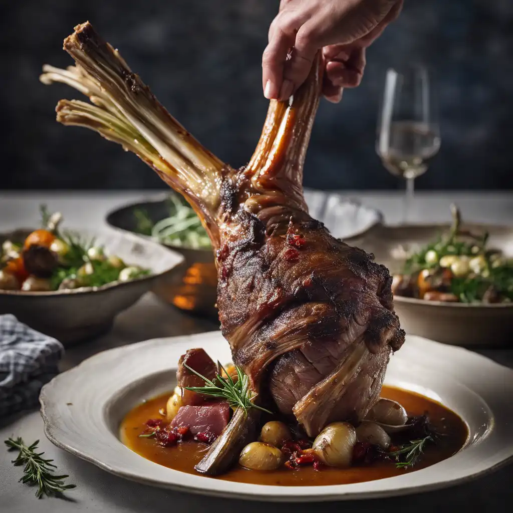 Roasted Lamb Shank