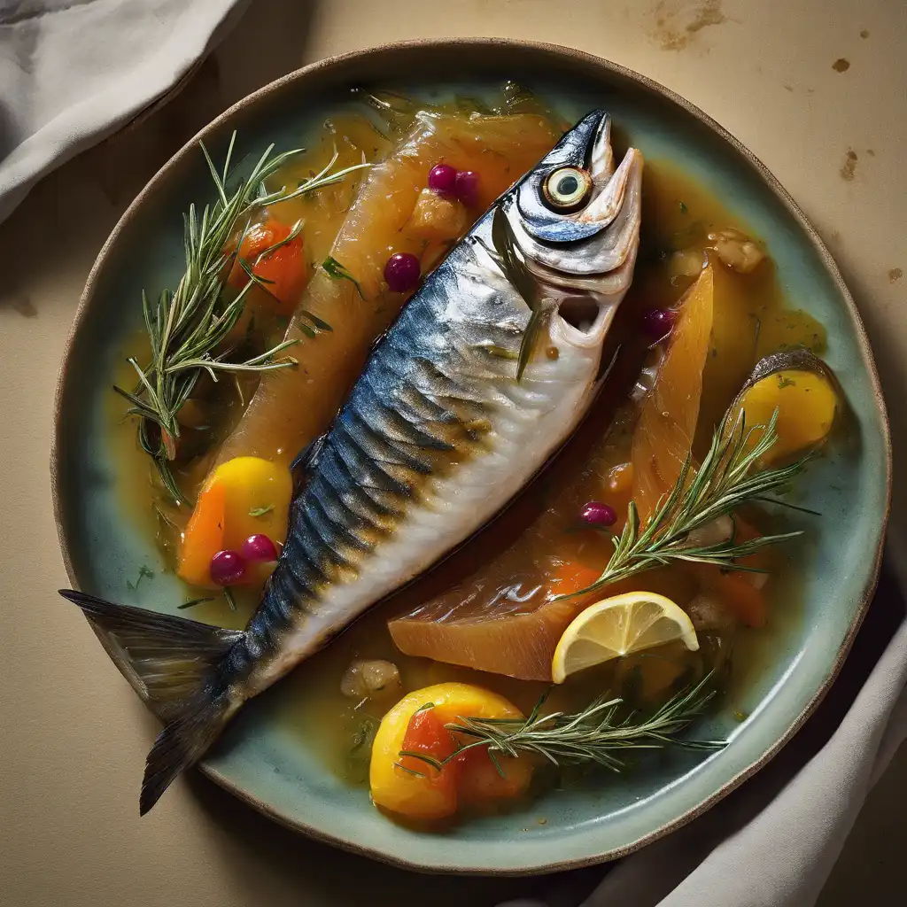 Mackerel in Escabeche