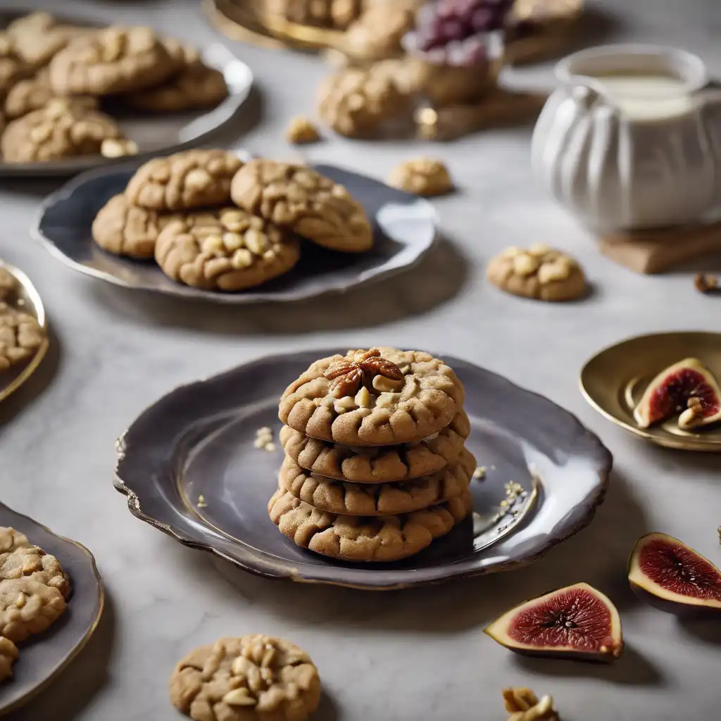 Walnut and Fig Cookies