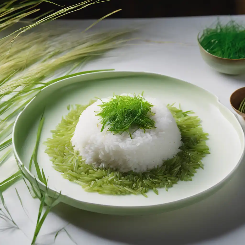 Holy Grass with Rice