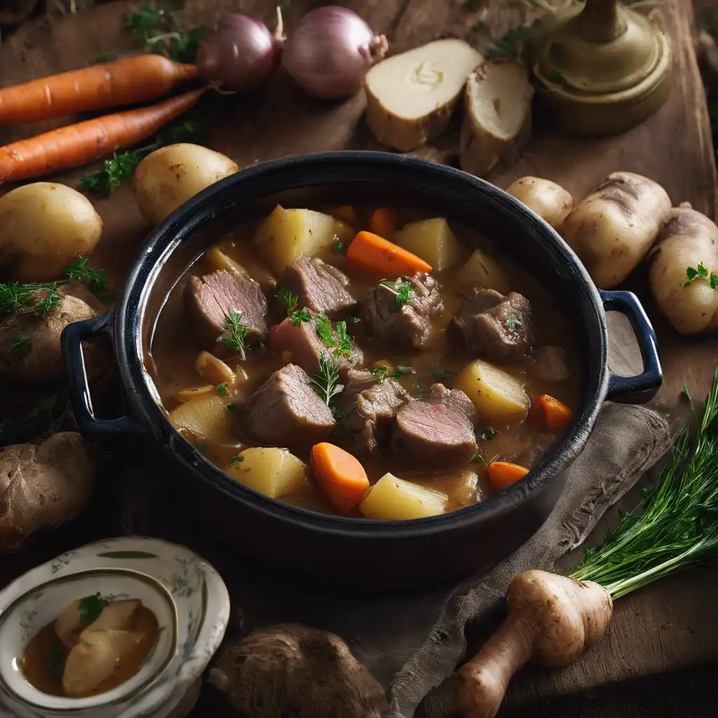 Irish Lamb Stew with Potatoes