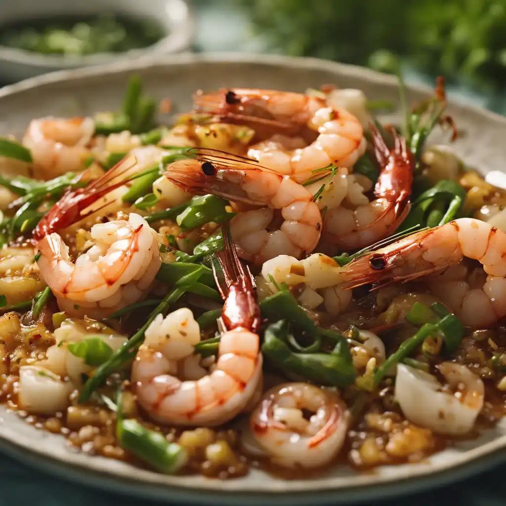 Shrimp with Garlic