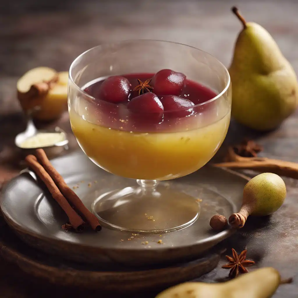 Pear Compote with Spices