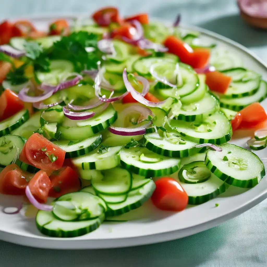 Cold Cucumber Salad