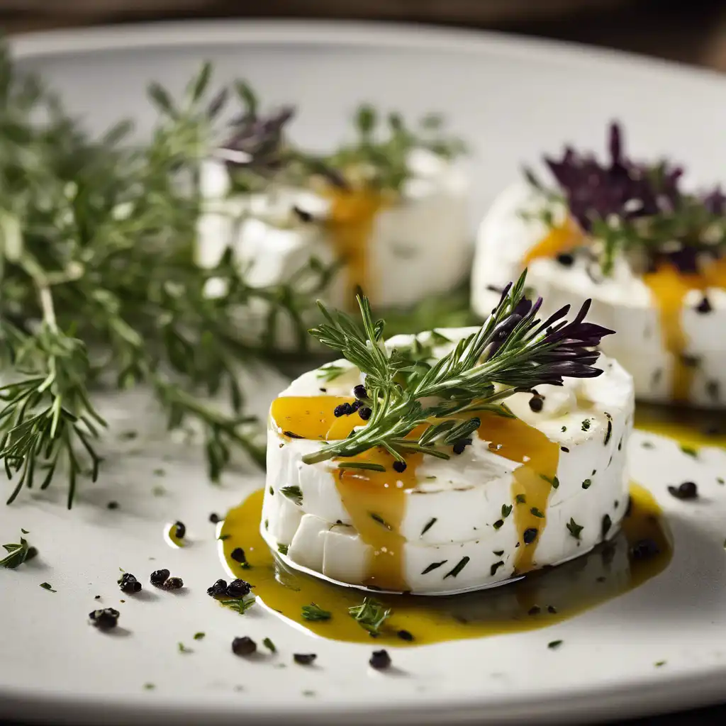 Marinated Goat Cheese with Herbs