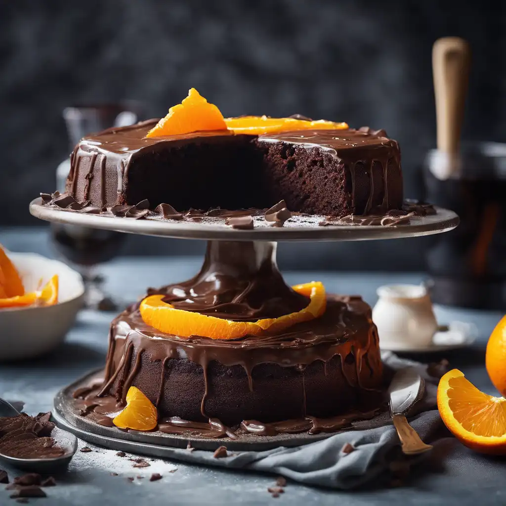 Chocolate Cake with Orange