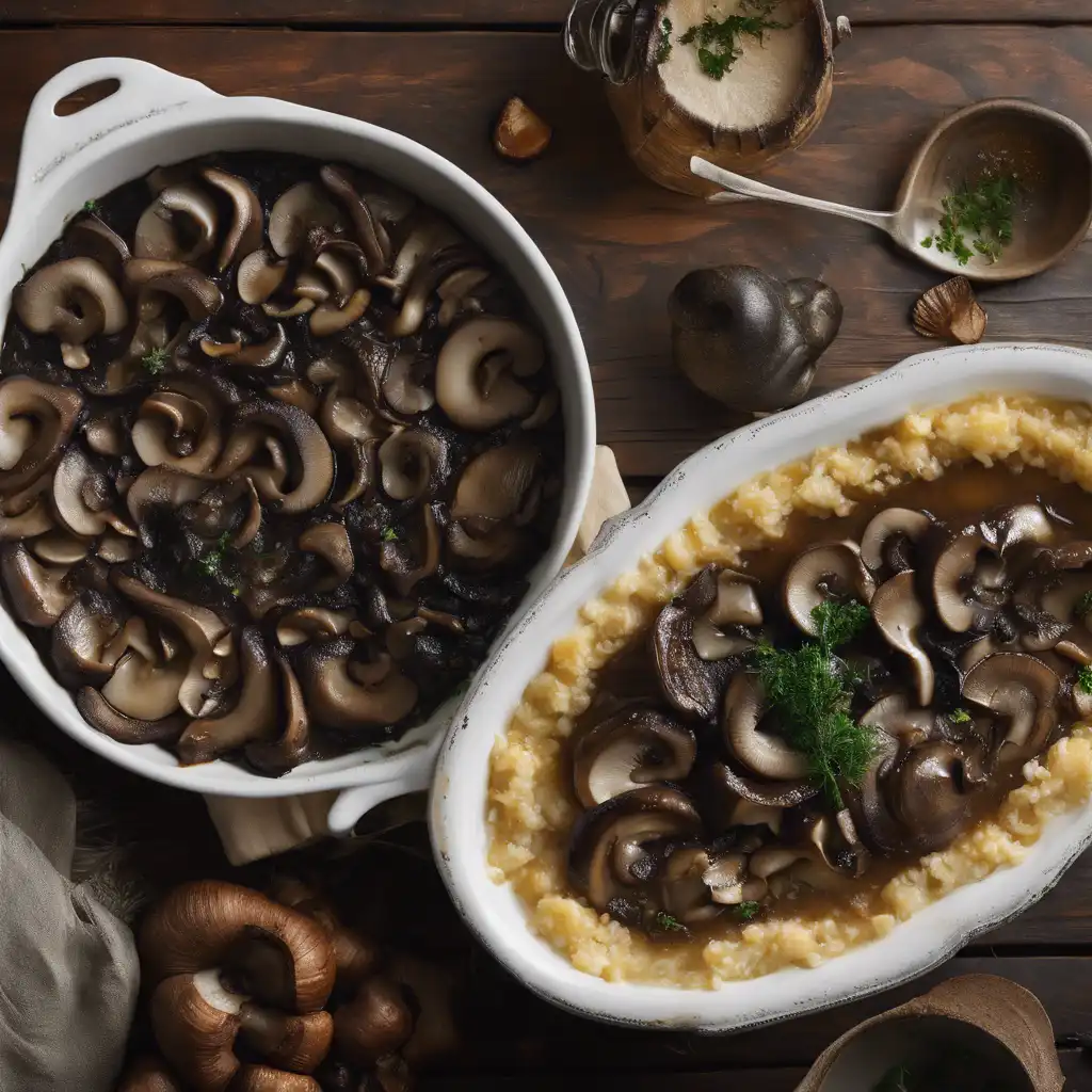 Mushroom Casserole (Portobello Mushroom Casserole)