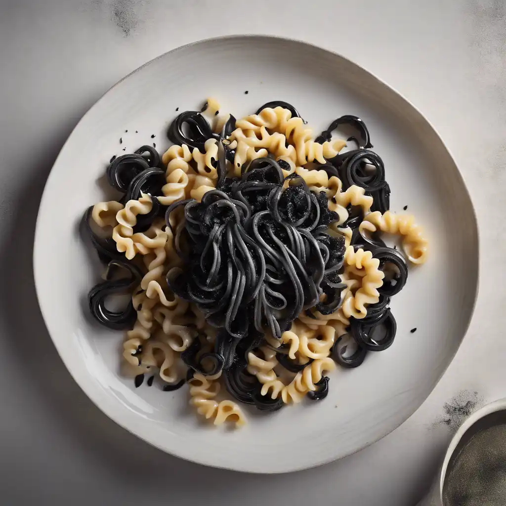 Fusilli with Squid Ink