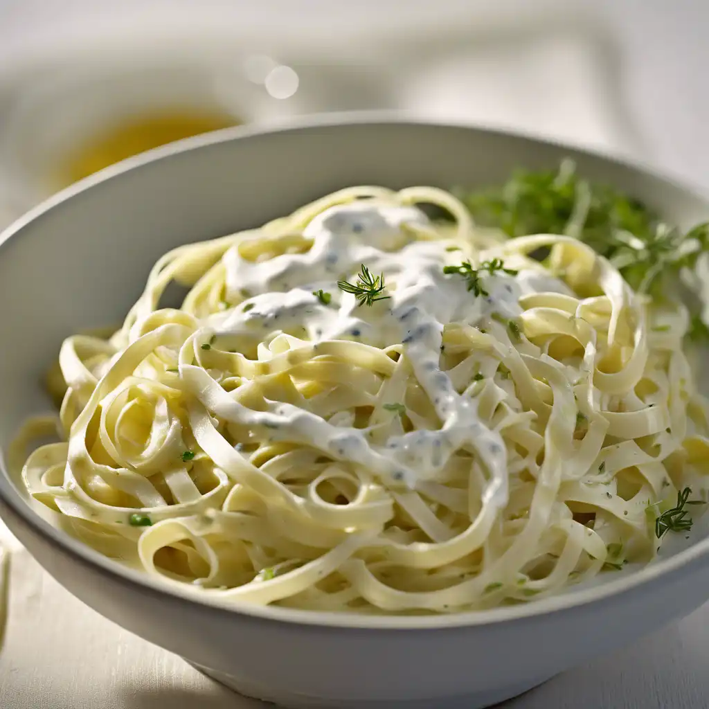 Fettuccine with Yogurt