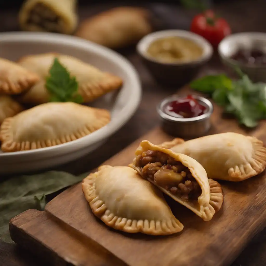 Meat and Banana Filling Empanadas