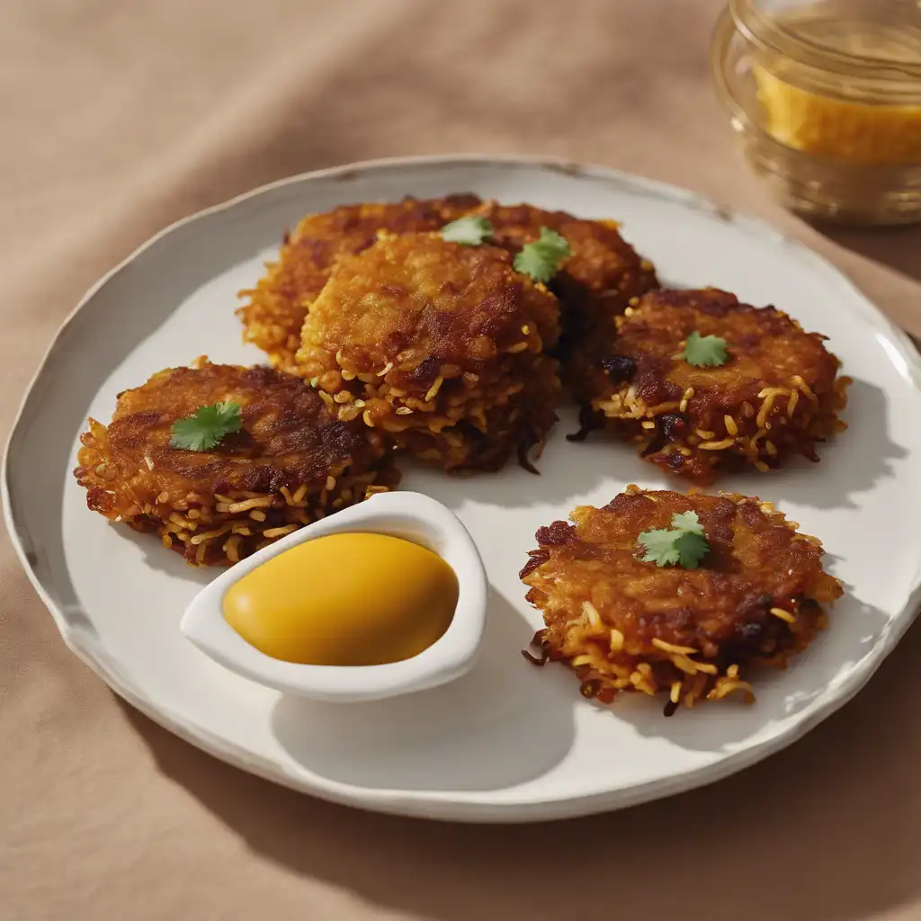 Rice and Bean Fritters