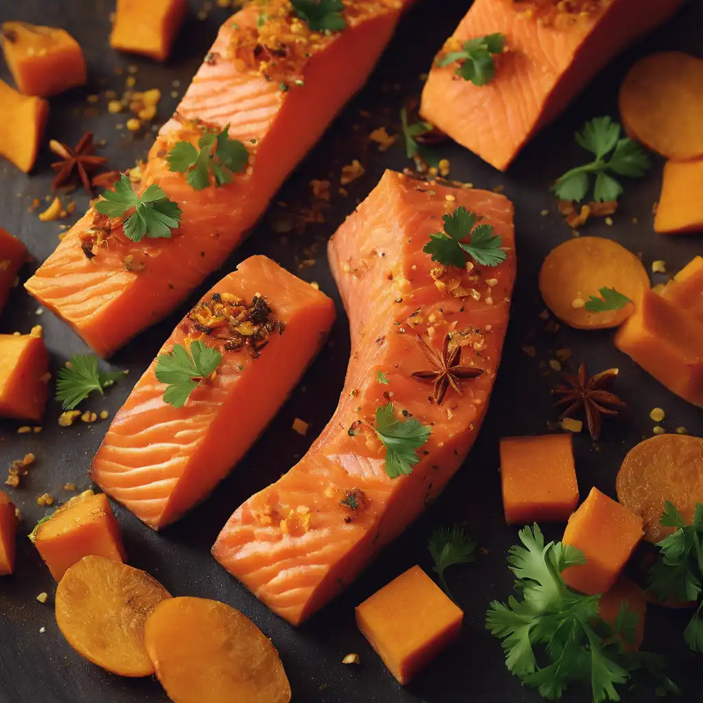 Sweet Potato and Salmon