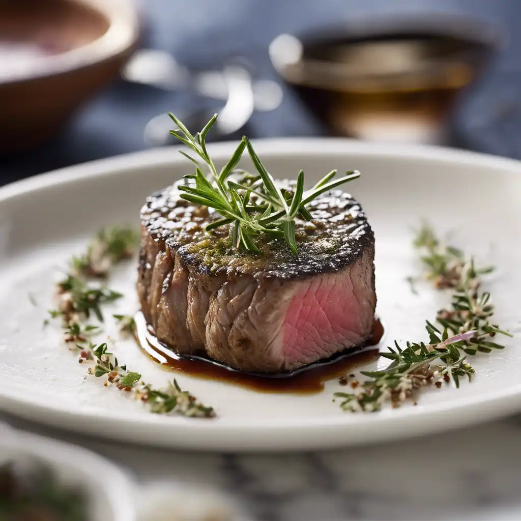 Mini Filet Mignon Crust of Salt and Herbs