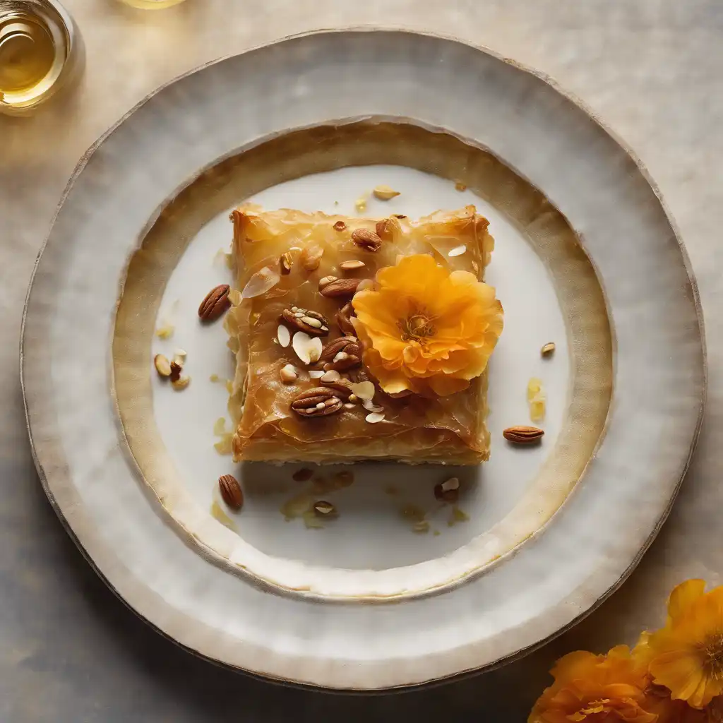 Pecan, Walnut, and Honey Tartines