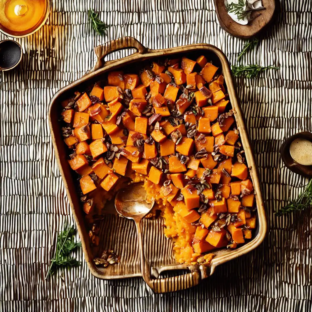 Sweet Potato Casserole with Honey