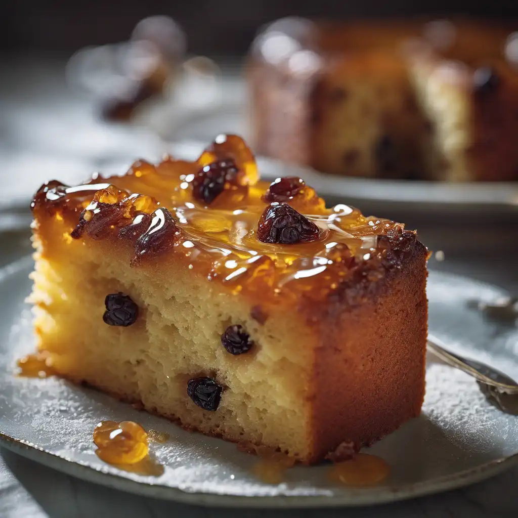 Honey and Raisin Cake