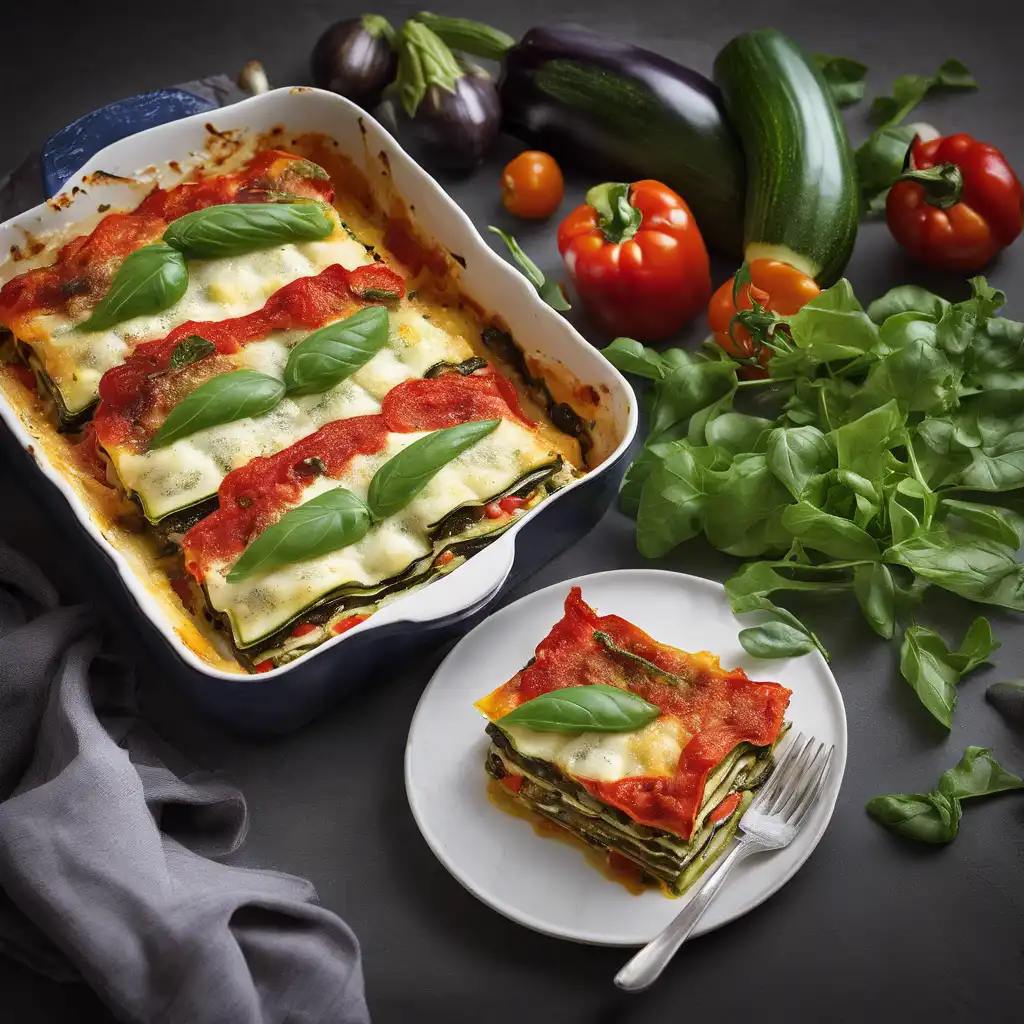 Mediterranean Vegetable Lasagna