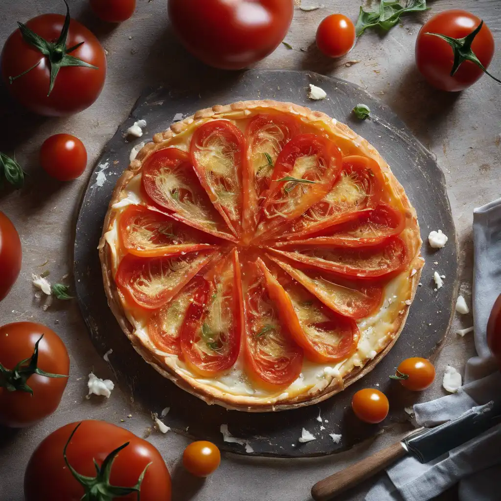 Transparent Tomato Tart