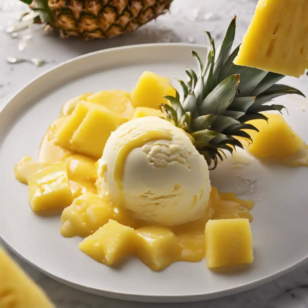 Pineapple Ice Cream