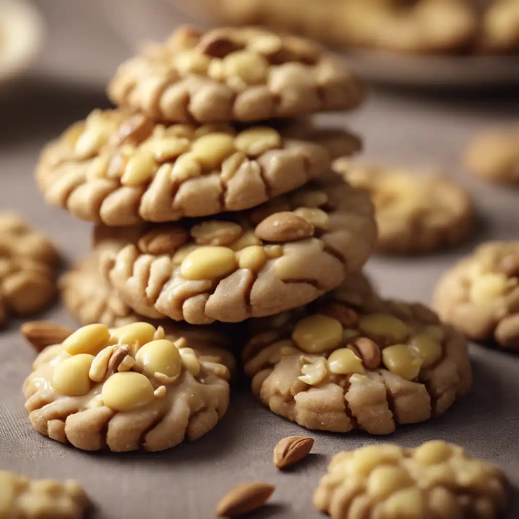 Sweet Butter Cookies with Nuts